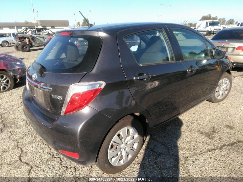 2014 TOYOTA YARIS L/LE VNKKTUD37EA006950