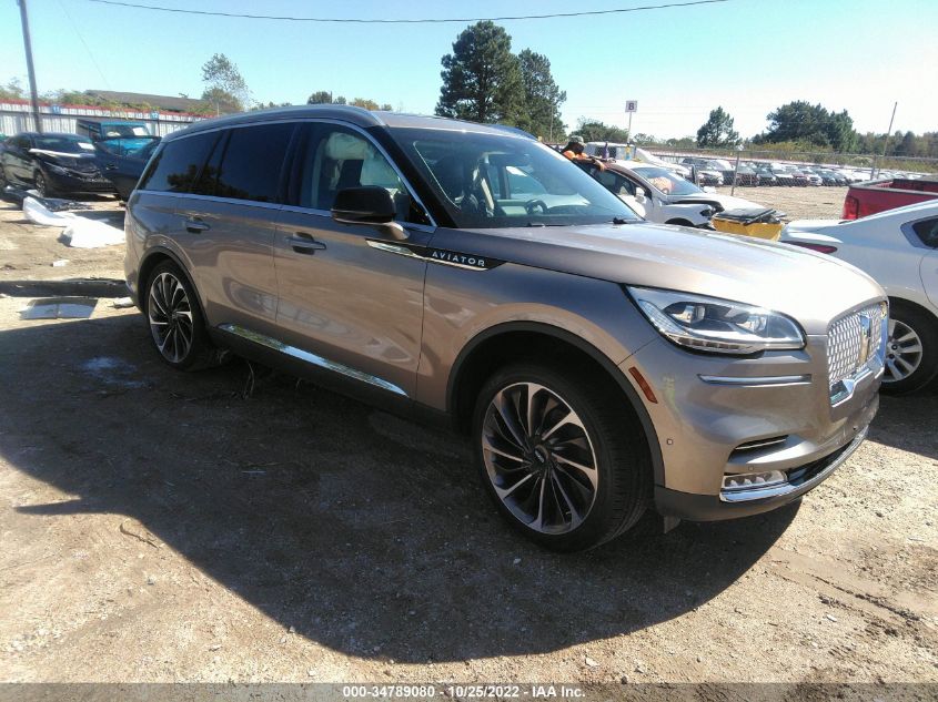 VIN 5LM5J7XC7LGL00733 Lincoln Aviator RESERVE 2020