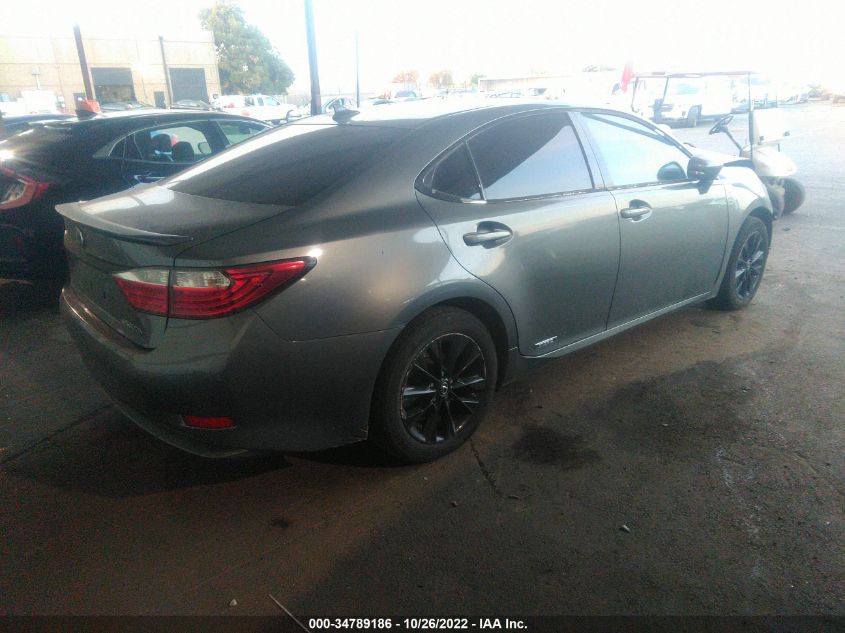 2013 LEXUS ES 300H HYBRID JTHBW1GGXD2017073