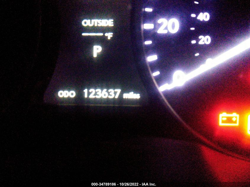 2013 LEXUS ES 300H HYBRID JTHBW1GGXD2017073