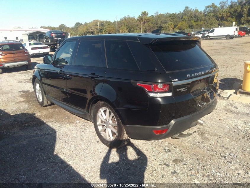 VIN SALWG2FV8HA142146 2017 LAND ROVER RANGE ROVER SPORT SE