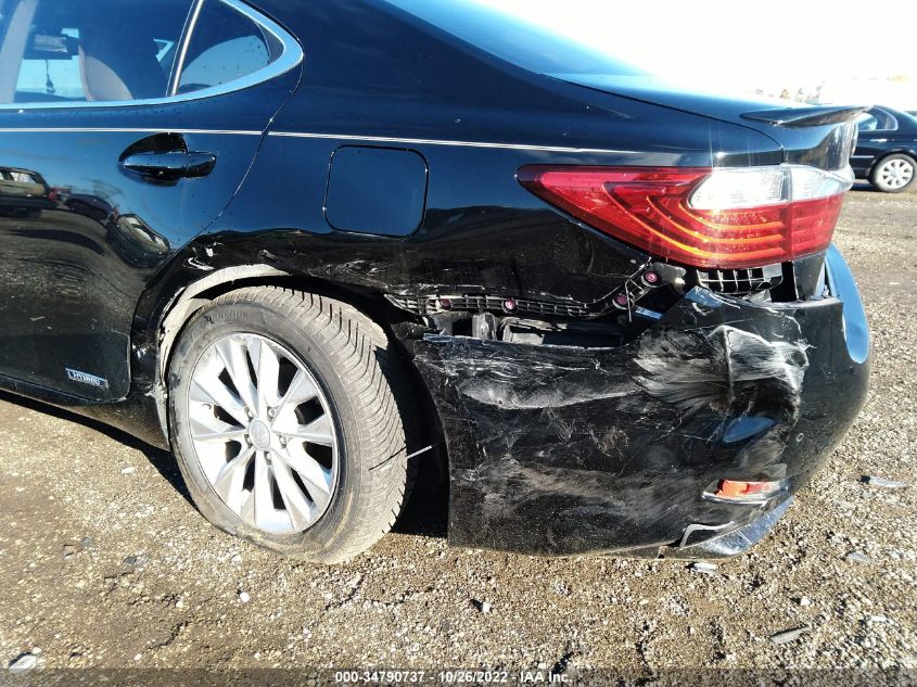 2013 LEXUS ES 300H HYBRID JTHBW1GG0D2006812
