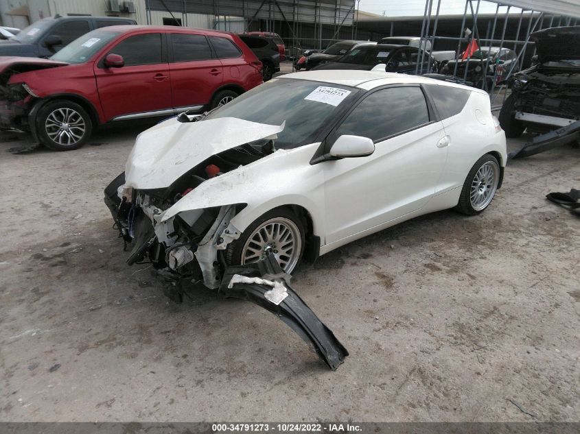 2014 HONDA CR-Z EX JHMZF1C6XES001095