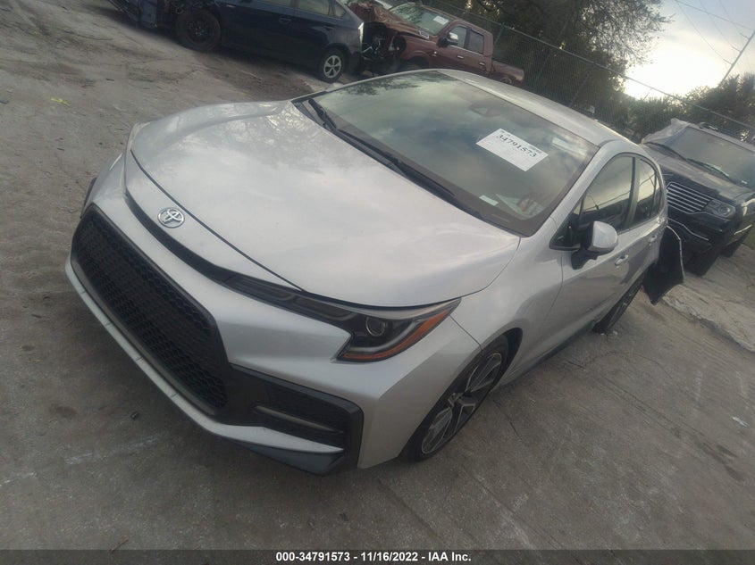 VIN 5YFS4RCE1LP035312 2020 TOYOTA COROLLA SE/NIGHTSHADE