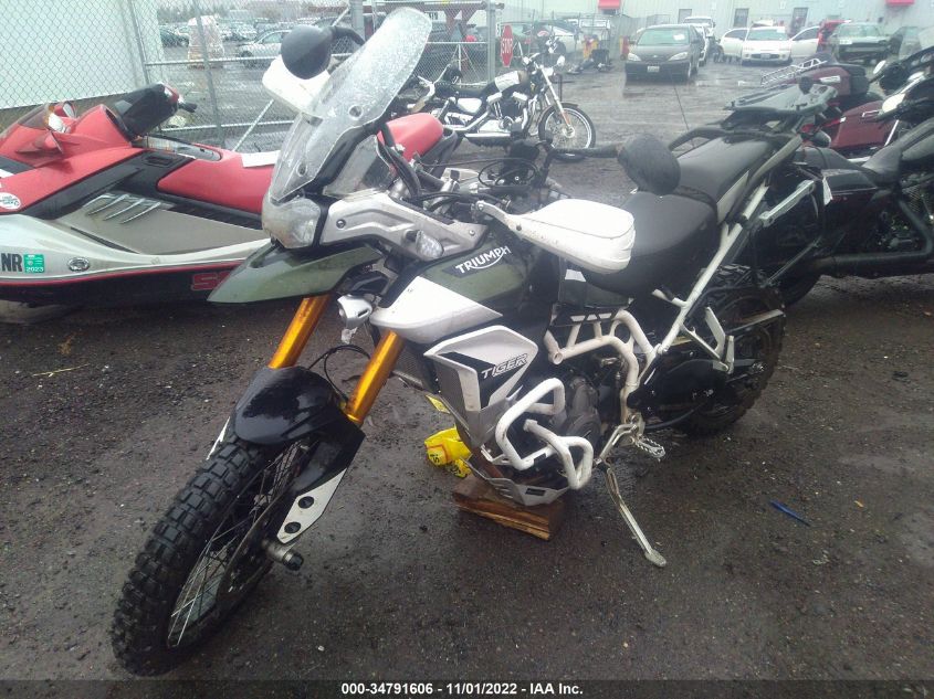 2022 TRIUMPH MOTORCYCLE TIGER 900 RALLY PRO SMTE67DF8NTAY0668