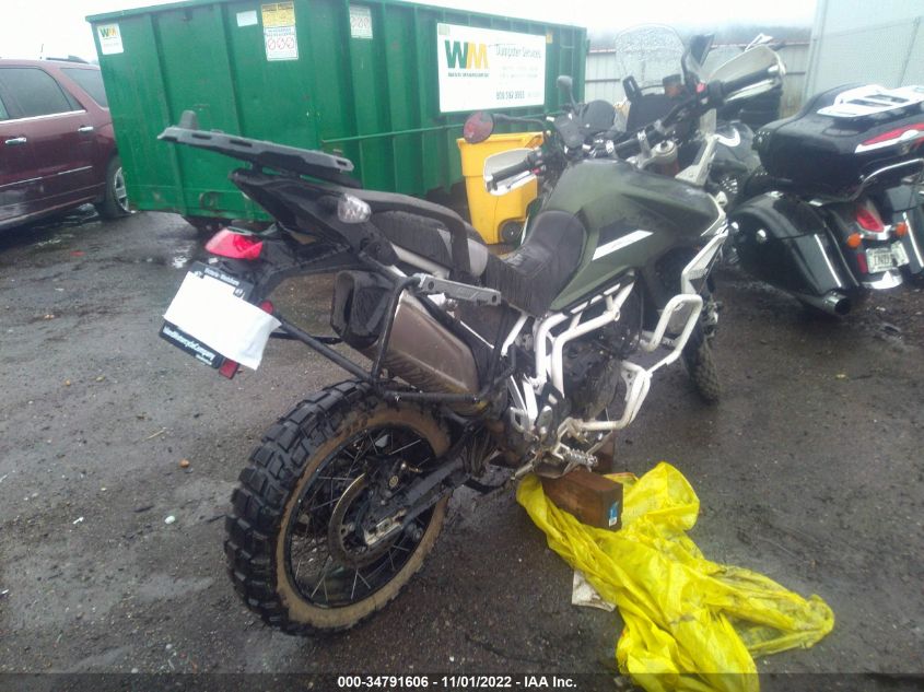 2022 TRIUMPH MOTORCYCLE TIGER 900 RALLY PRO SMTE67DF8NTAY0668