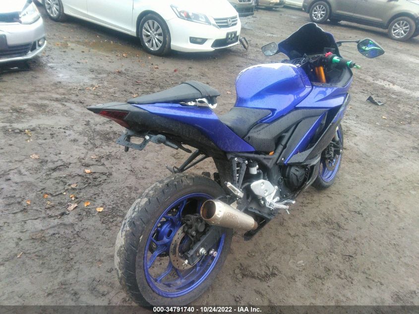 2019 YAMAHA YZFR3 MH3RH17Y5KK001008