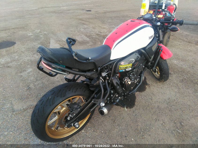 2021 YAMAHA XSR700 JYARM21E7MA001255