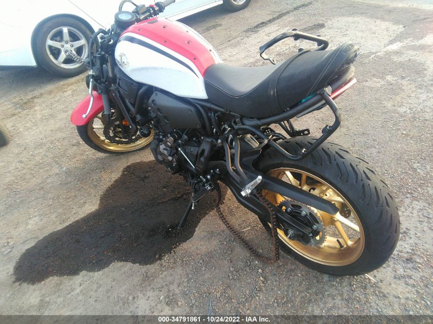 2021 YAMAHA XSR700 JYARM21E7MA001255