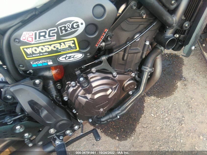 2021 YAMAHA XSR700 JYARM21E7MA001255