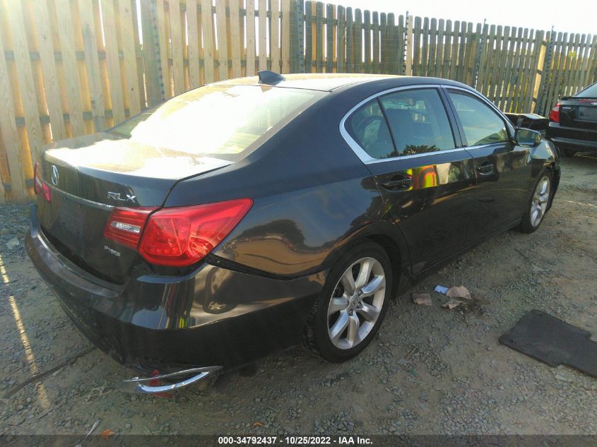 2014 ACURA RLX JH4KC1F3XEC004777