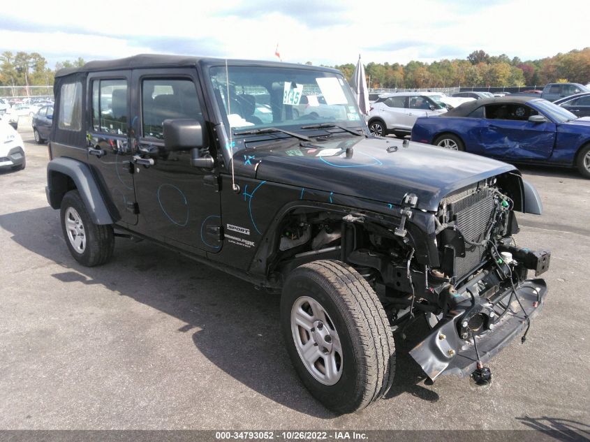 1C4BJWDG7JL804408 JEEP WRANGLER JK UNLIMITED SPORT 2018