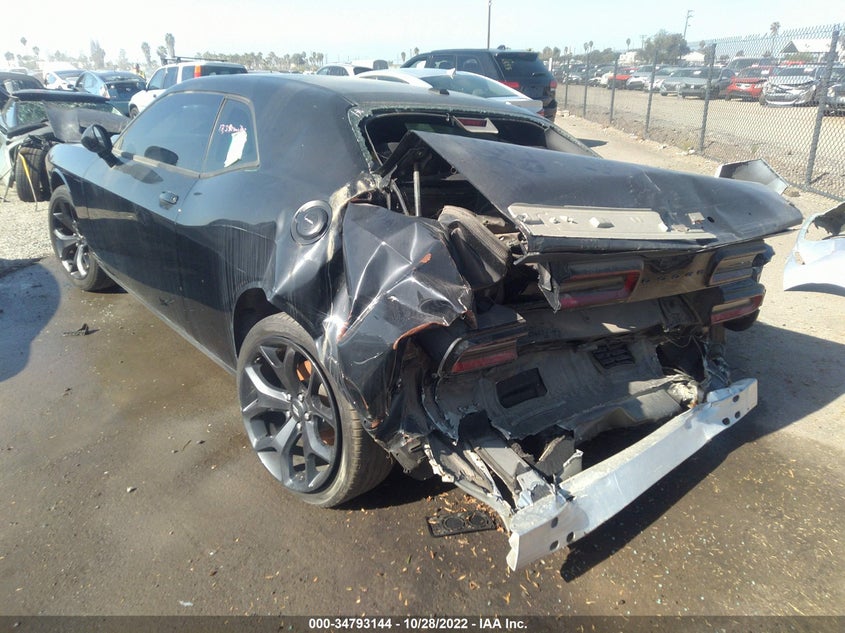VIN 2C3CDZAG0LH253938 2020 DODGE CHALLENGER SXT