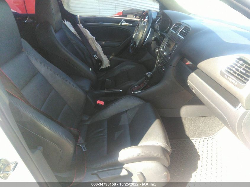 2014 VOLKSWAGEN GTI DRIVER'S EDITION WVWHD7AJ6EW010818