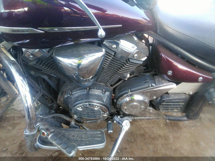 2008 YAMAHA XVS1300 CT JYAVP25Y88A000857