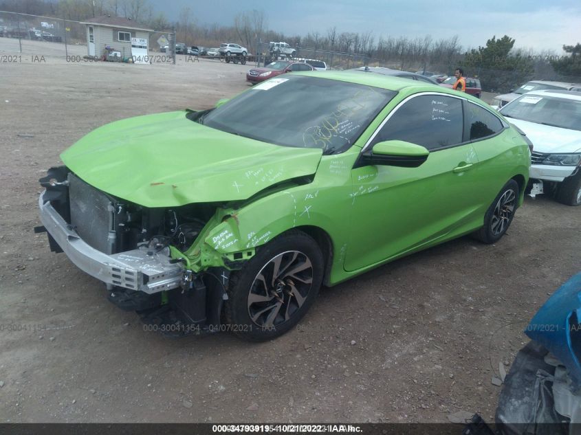 2016 HONDA CIVIC COUPE LX 2HGFC4B57GH313135