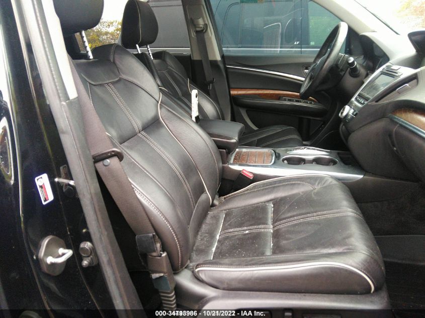 2017 ACURA MDX W/ADVANCE PACKAGE 5FRYD4H81HB037157