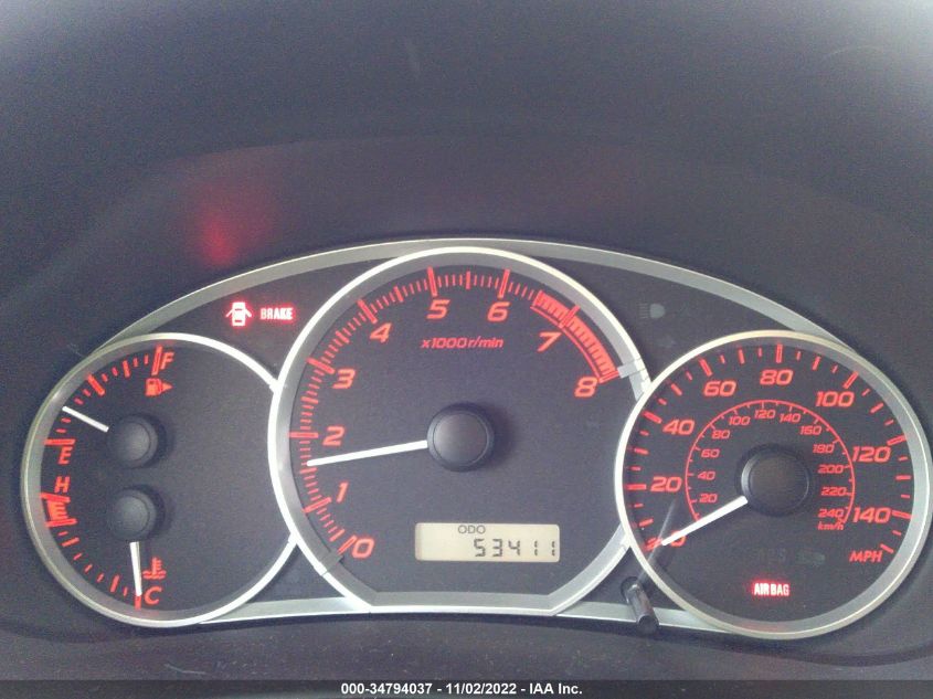 2014 SUBARU IMPREZA SEDAN WRX WRX JF1GV7E63EG002738