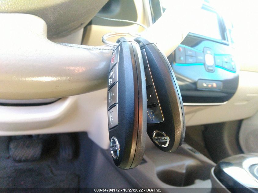 2015 NISSAN LEAF SV 1N4AZ0CP9FC314164