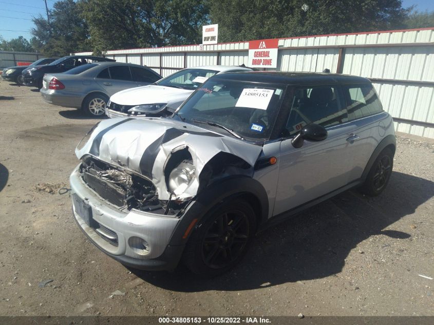 2013 MINI COOPER HARDTOP WMWSU3C50DT374776
