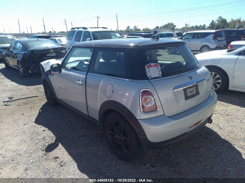 2013 MINI COOPER HARDTOP WMWSU3C50DT374776