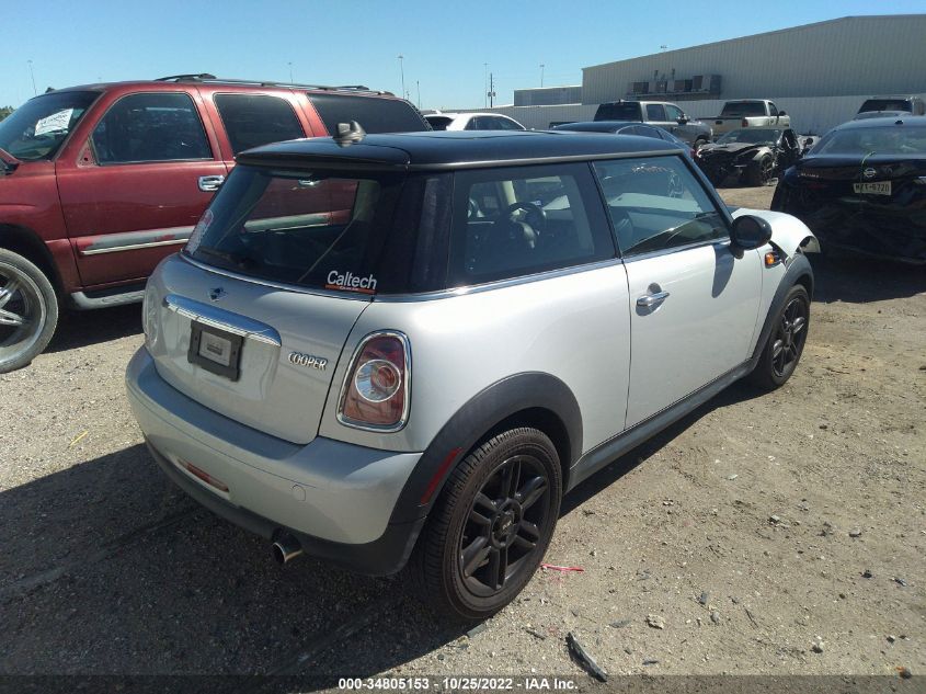 2013 MINI COOPER HARDTOP WMWSU3C50DT374776