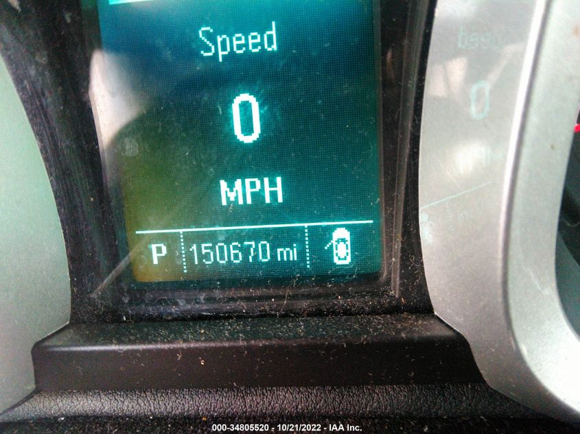2013 CHEVROLET EQUINOX LT 2GNALDEKXD1218476
