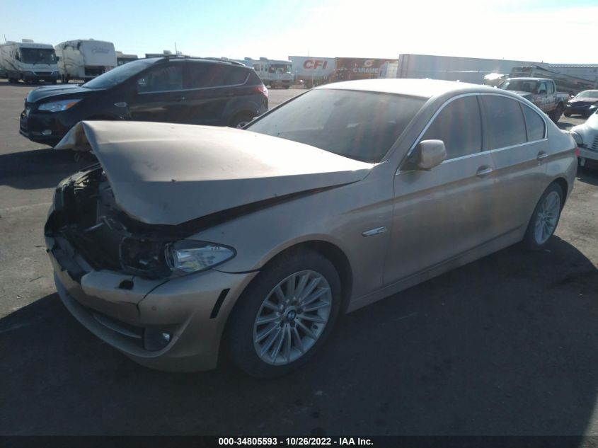 2013 BMW 5 SERIES 535I XDRIVE - WBAFU7C51DDU72492