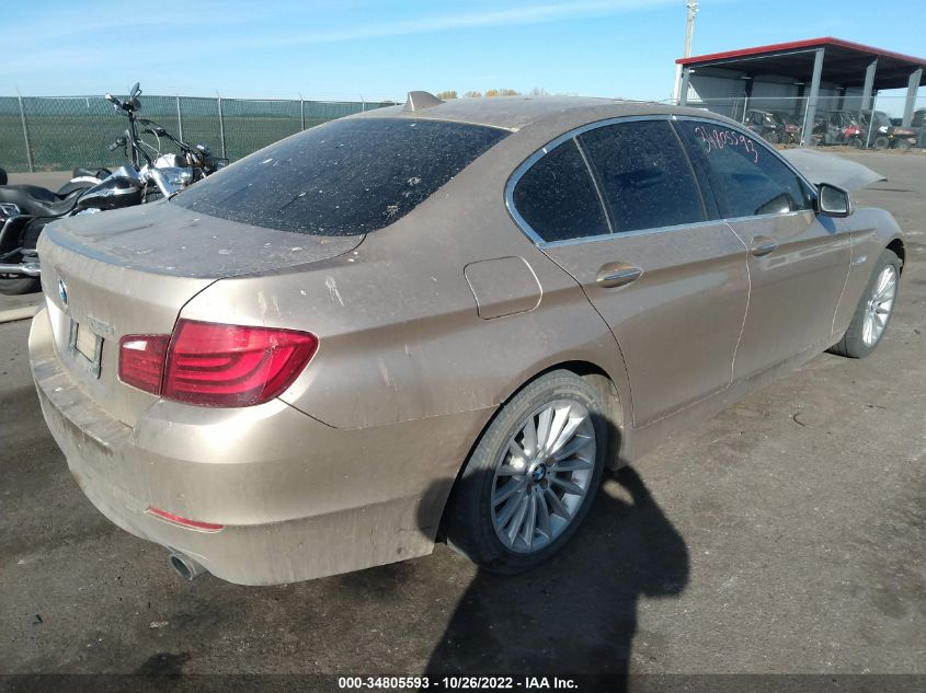 2013 BMW 5 SERIES 535I XDRIVE - WBAFU7C51DDU72492
