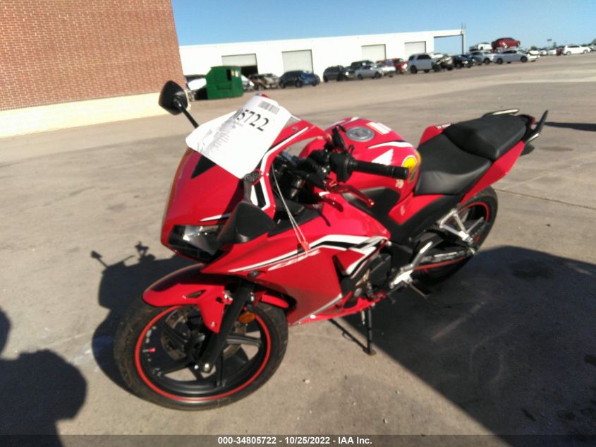 2021 HONDA CBR300 R MLHNC5108M5700234