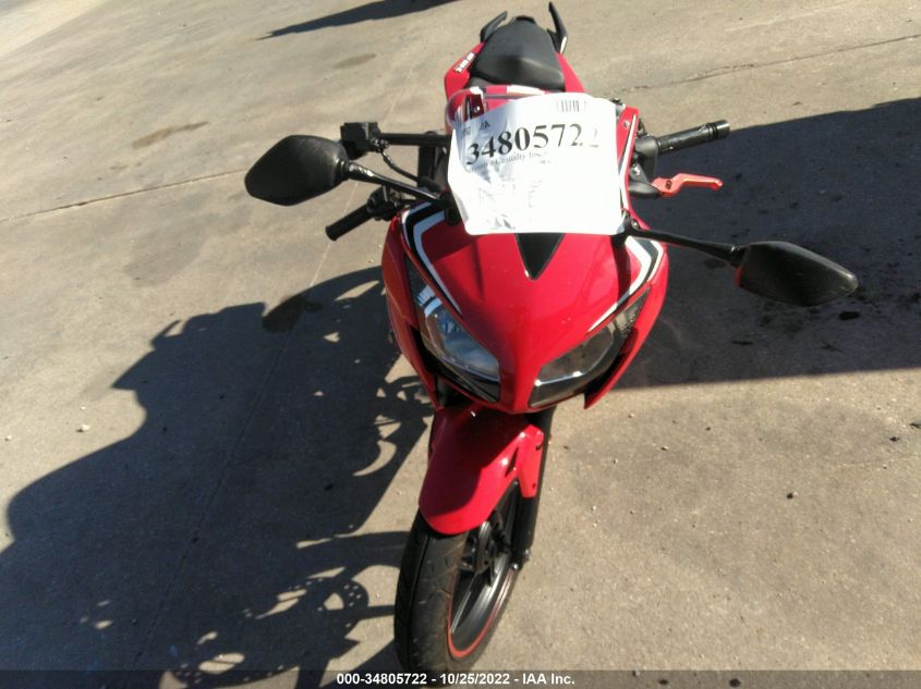 2021 HONDA CBR300 R MLHNC5108M5700234