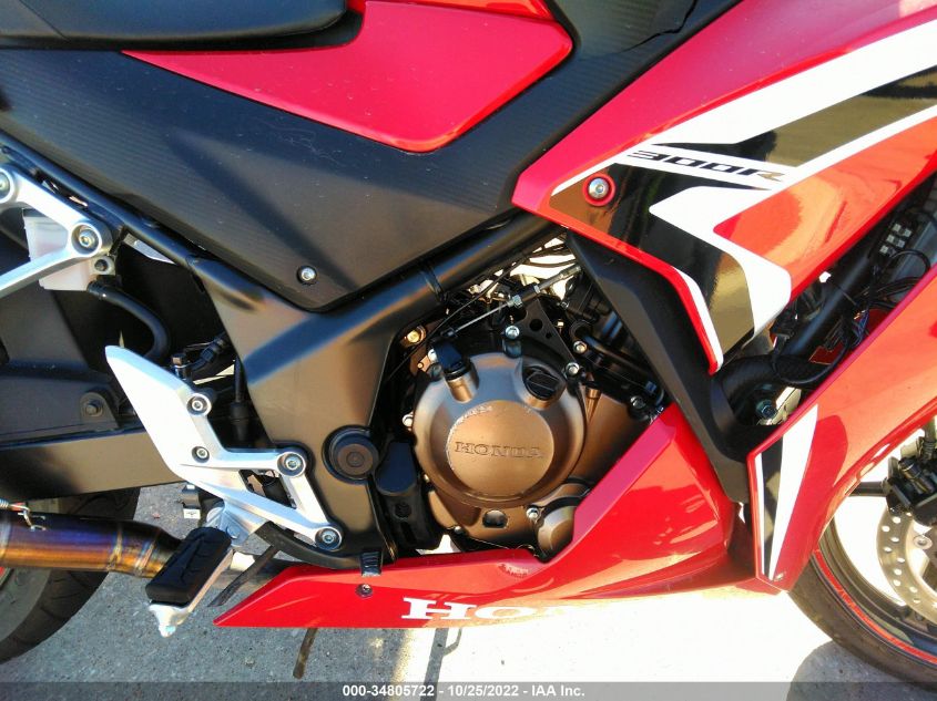 2021 HONDA CBR300 R MLHNC5108M5700234