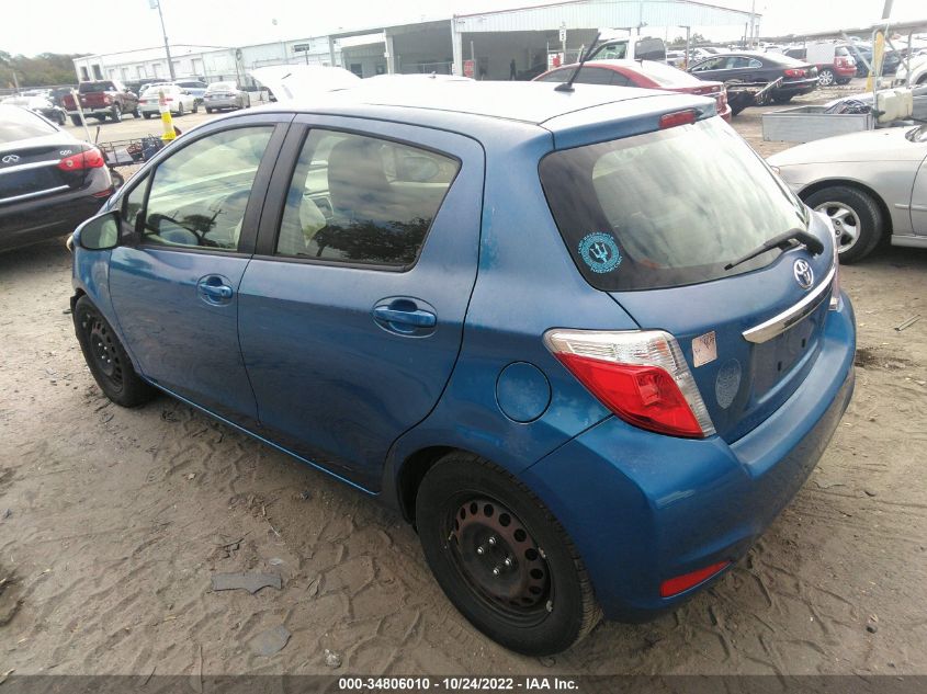 2013 TOYOTA YARIS L/LE/SE JTDKTUD36DD549213