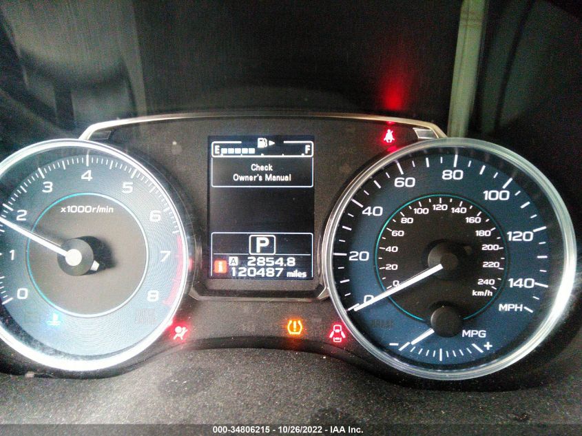 2015 SUBARU XV CROSSTREK LIMITED JF2GPAMC1F8275392