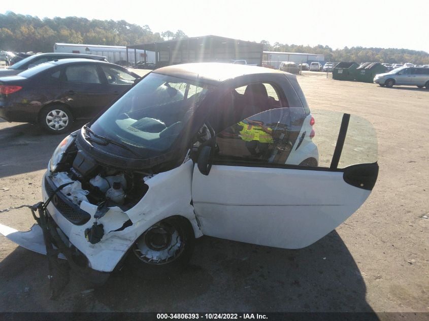 2013 SMART FORTWO PURE/PASSION WMEEJ3BA9DK593623