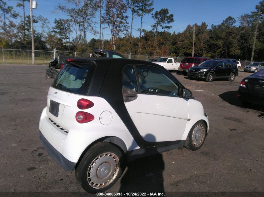 2013 SMART FORTWO PURE/PASSION WMEEJ3BA9DK593623