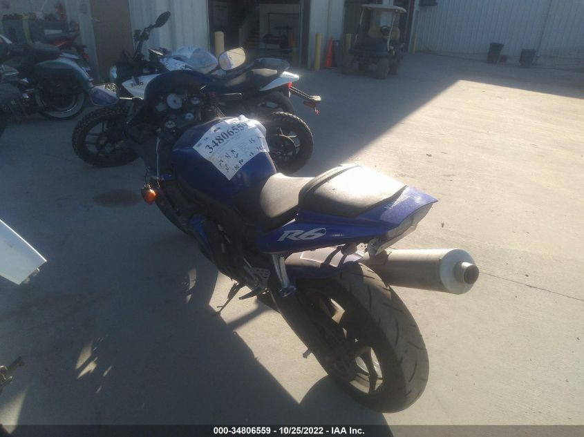 2004 YAMAHA YZFR6 L JYARJ06E44A012638
