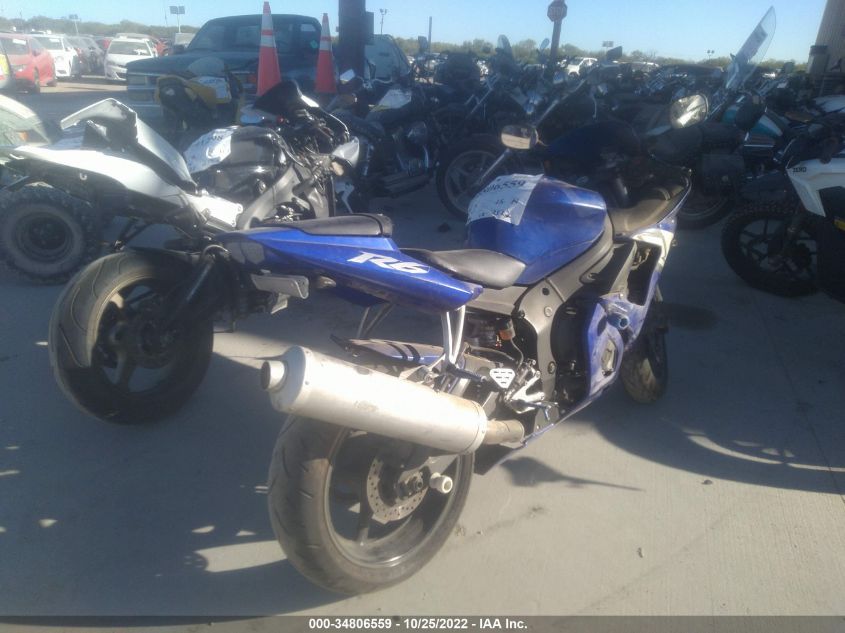 2004 YAMAHA YZFR6 L JYARJ06E44A012638