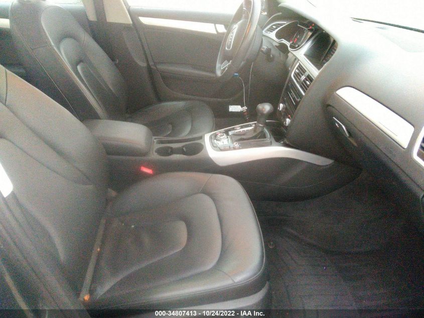 2013 AUDI A4 PREMIUM PLUS WAUFFAFL5DN013607