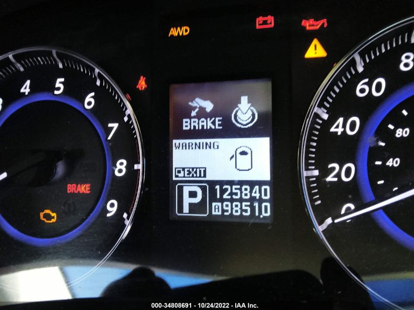 2013 INFINITI FX37 JN8CS1MW0DM174813