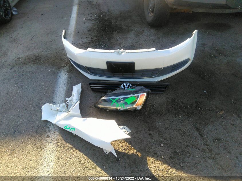 2013 VOLKSWAGEN JETTA SEDAN SE W/CONVENIENCE/SUNROOF 3VWDP7AJ6DM409519