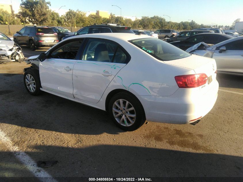 2013 VOLKSWAGEN JETTA SEDAN SE W/CONVENIENCE/SUNROOF 3VWDP7AJ6DM409519