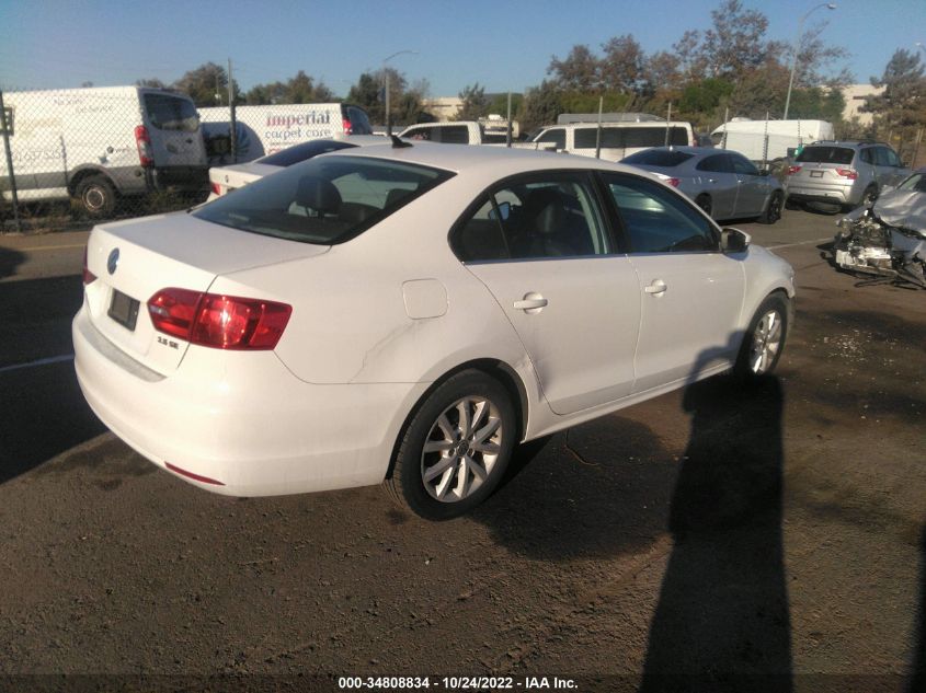 2013 VOLKSWAGEN JETTA SEDAN SE W/CONVENIENCE/SUNROOF 3VWDP7AJ6DM409519