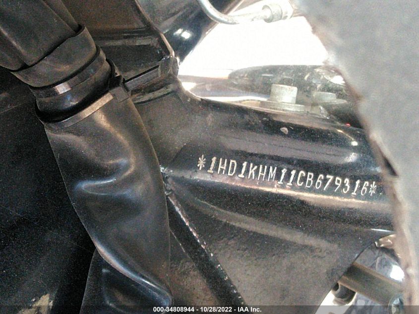 2012 HARLEY-DAVIDSON FLTRX ROAD GLIDE CUSTOM 1HD1KHM11CB679316