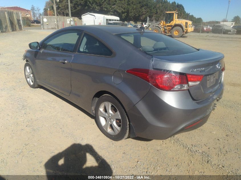 2013 HYUNDAI ELANTRA COUPE GS KMHDH6AE6DU015023