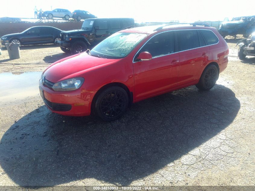 2013 VOLKSWAGEN JETTA SPORTWAGEN TDI W/SUNROOF 3VWPL7AJ3DM637390
