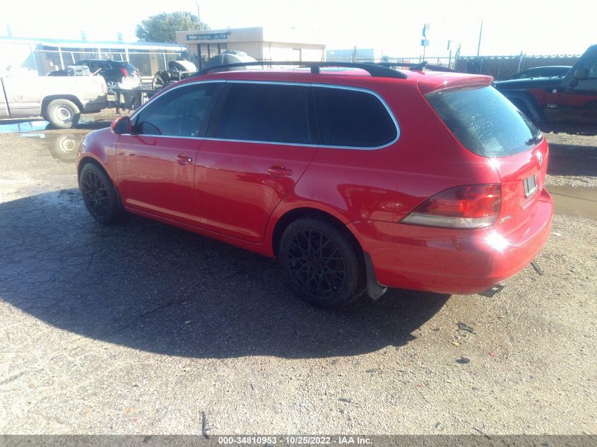 2013 VOLKSWAGEN JETTA SPORTWAGEN TDI W/SUNROOF 3VWPL7AJ3DM637390