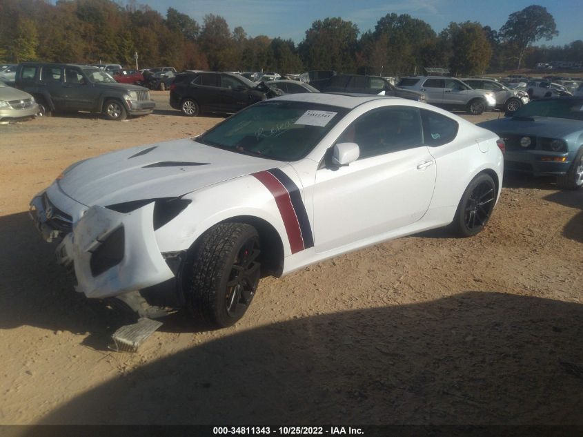 2013 HYUNDAI GENESIS COUPE 2.0T R-SPEC KMHHT6KDXDU110674