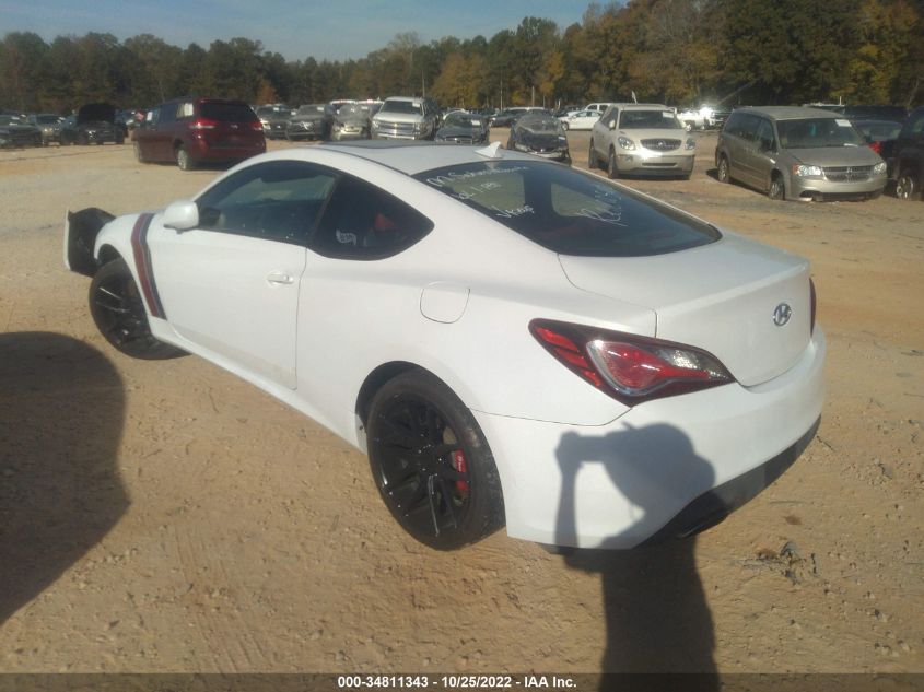 2013 HYUNDAI GENESIS COUPE 2.0T R-SPEC KMHHT6KDXDU110674