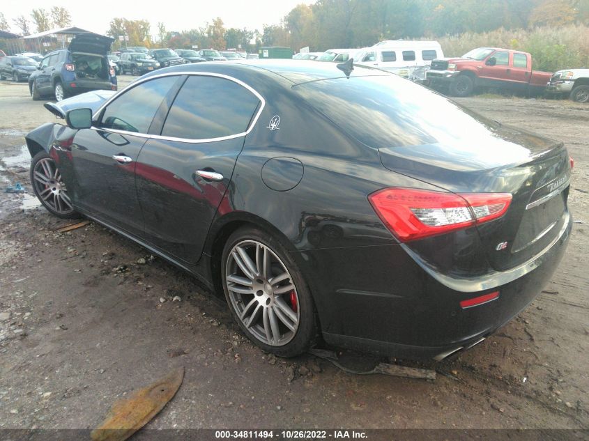 2014 MASERATI GHIBLI S Q4 ZAM57RTA2E1117778